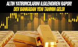 Altın yatırımcılarını ilgilendiren rapor! Dev bankadan yeni tahmin geldi