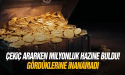 Çekiç ararken milyonluk hazine buldu! Gördüklerine inanamadı