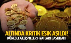 Altında kritik eşik aşıldı! Küresel gelişmeler fiyatları baskıladı