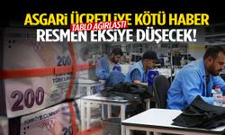 Asgari ücretliye kötü haber… Resmen eksiye düşecek!