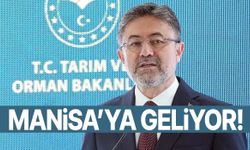 Bakan Yumaklı üzüm hasadı için Manisa’ya geliyor!
