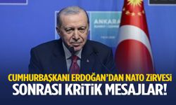 Cumhurbaşkanı Erdoğan’dan NATO zirvesi sonrası kritik mesajlar!