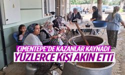Çimentepe’de kazanlar kaynadı! Yüzlerce kişi bir araya geldi...