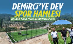 Demirci'ye dev spor hamlesi! 11 mahalleye yapılıyor…