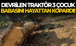Devrilen traktör 3 çocuk babasını hayattan kopardı!