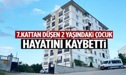 7. kattan düşen 2 yaşındaki çocuk öldü!