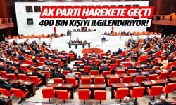 AK Parti düğmeye bastı… 400 bin kişiyi ilgilendiriyor!