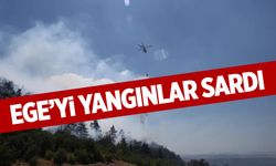 Ege'yi yangınlar sardı!