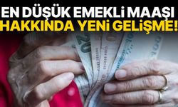 En düşük emekli maaşı hakkında yeni gelişme!