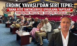 Yunusemre Meclisi’nde Erdinç Yavaşlı’dan sert tepki!