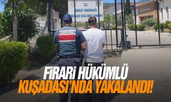 Firari hükümlü Kuşadası'nda yakalandı