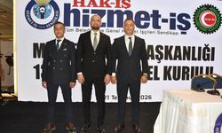Hizmet-İş Sendikası Manisa Şubesi'nde Okan Polat güven tazeledi