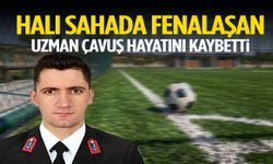 Halı sahada fenalaşan uzman çavuş hayatını kaybetti!
