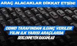 Otomobil pazarı yılın ilk yarısında yüzde 8,19 düşüş yaşadı!