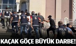 Bakanlık düğmeye bastı! Kaçak göçe büyük darbe!