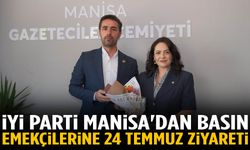 İYİ Parti Manisa'dan basın emekçilerine 24 Temmuz ziyareti
