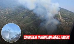 İzmir’deki yangından güzel haber!