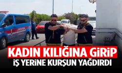 Kadın kılığına girip iş yerine kurşun yağdırdı
