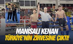 Manisalı Kenan Türkiye'nin zirvesine adını yazdırdı!