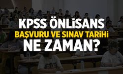 KPSS ön lisans başvuruları ne zaman 2026? KPSS ön lisans sınavı hangi tarihte yapılacak?