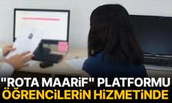 "Rota Maarif" platformu öğrencilerin hizmetinde