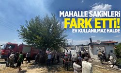 Mahalle sakinleri fark etti! Ev kullanılmaz hale geldi