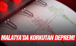 Malatya'da korkutan deprem!