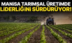 Manisa tarımsal üretimde liderliğini sürdürüyor!