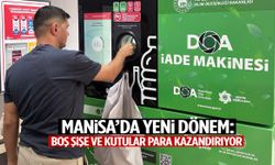 Manisa’da boş şişe ve kutular para kazandırıyor!