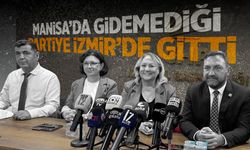 Manisa’da gidemediği partiye İzmir’de gitti