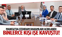 Manisa’da istihdam rakamları açıklandı: Binlerce kişi işe kavuştu!
