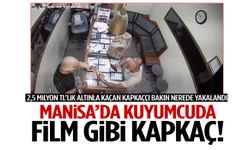 Manisa’da kuyumcuya müşteri gibi girdi… 2,5 milyon TL’lik altınla kaçtı!