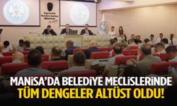Manisa'da meclis dengeleri değişti!
