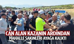 Manisa’da ölümlü kaza sonrası tansiyon yükseldi! Yolu kapatmak istediler…