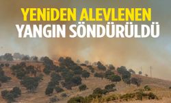 Manisa’da yeniden alevlenen yangından güzel haber!