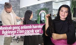 Manisalı gençten anlamlı hareket! 2 bin çocuk bekliyor... Siz de yapabilirsiniz!