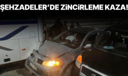 Şehzadeler'de zincirleme kaza!