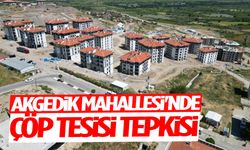 Akgedik Mahallesi'nde çöp tesisi tepkisi