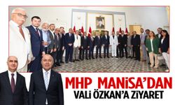 MHP Manisa’dan Vali Özkan’a ziyaret