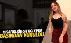 Misafirliğe gittiği evde başından vuruldu