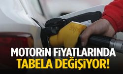 Motorin fiyatlarında tabela değişiyor!