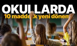 Okullarda yeni dönem başlıyor! 81 ile gönderildi...