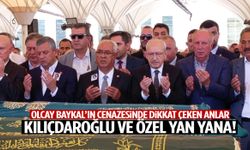 Olcay Baykal’ın cenazesinde Kılıçdaroğlu ve Özel yan yana!
