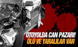 Otoyolda can pazarı! Ölü ve yaralılar var