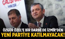 Özgür Özel'e bir darbe de İzmir'den! Katılmayacak...