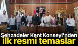 Şehzadeler Kent Konseyi'nden ilk resmi temaslar
