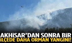 Akhisar’dan sonra bir ilçede daha orman yangını çıktı!