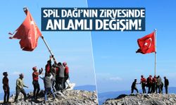 Spil Dağı’nın zirvesinde anlamlı değişim