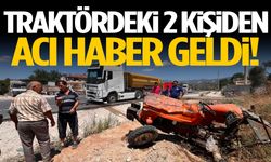 Traktördeki 2 kişiden acı haber geldi