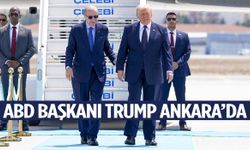 Trump Ankara’da! Cumhurbaşkanı Erdoğan havalimanında karşıladı